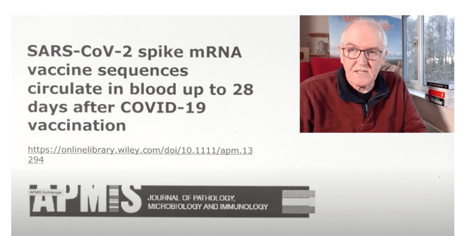 mRNA in Blood After 28 Days
