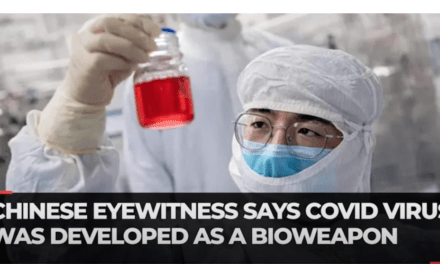 Chinese Eyewitness Says Virus was Developed as a Bioweapon