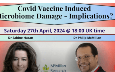 Covid Vaccine Induced Microbiome Damage